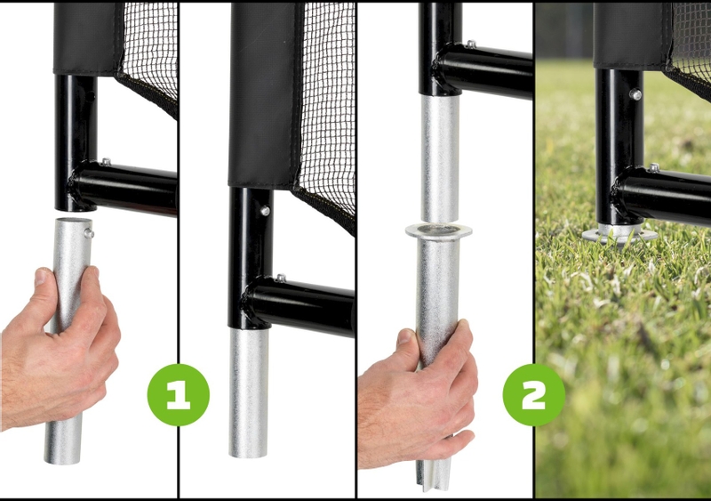 EXIT Finta voetbaldoel - 300 x 200 cm grondankers