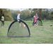 EXIT Flexx pop-up voetbaldoelen set - 120 x 80 cm buiten