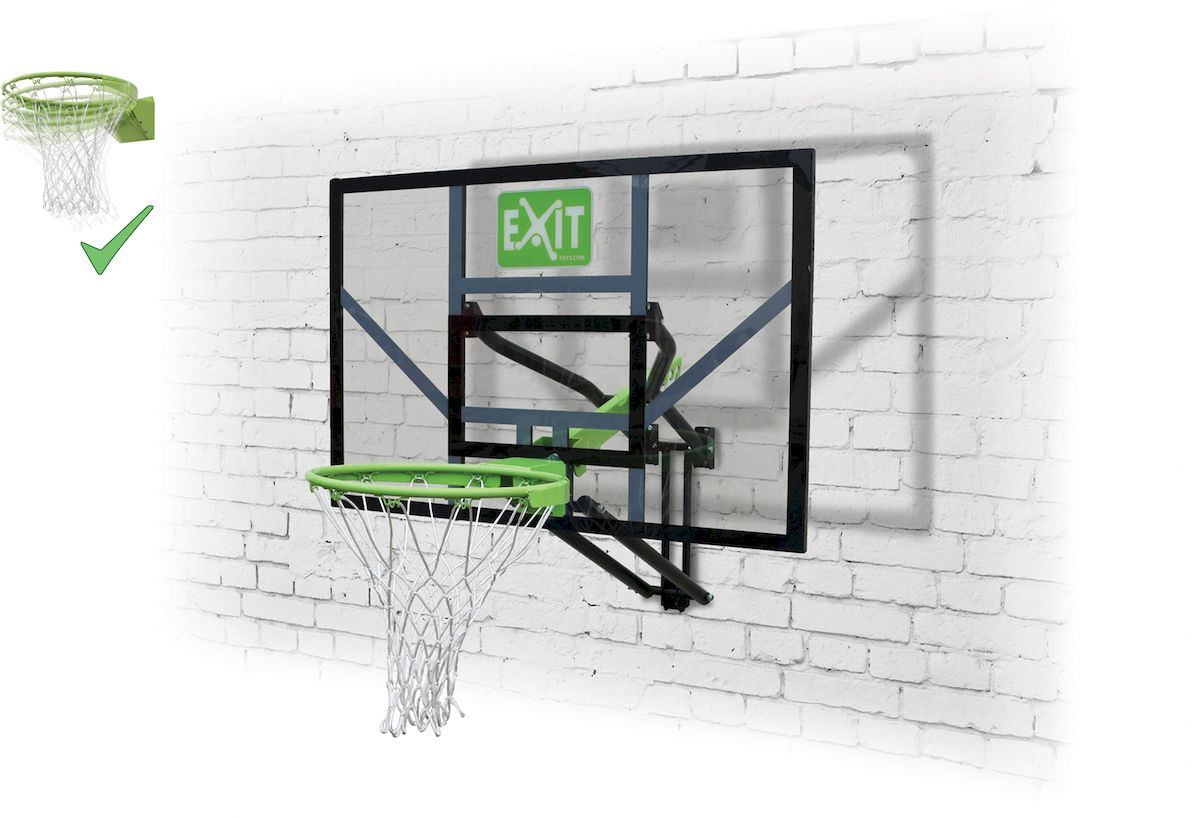 EXIT Galaxy basketbalbord met dunkring - muurmontage