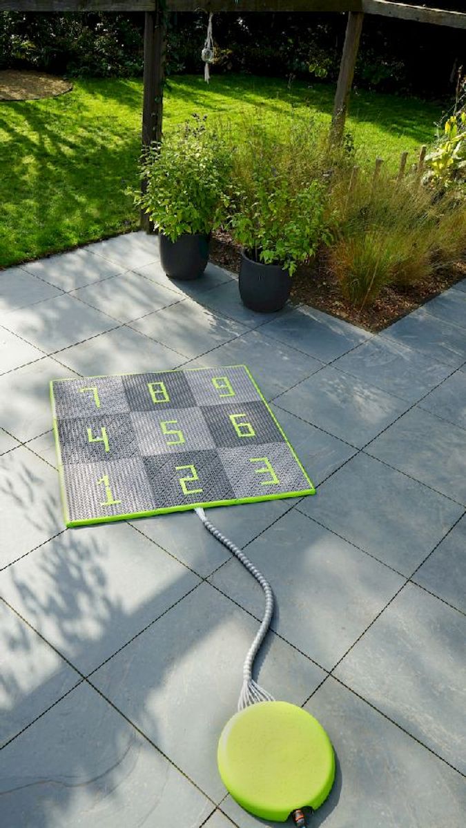 EXIT Sprinqle water speeltegels - 150 x 150 cm buiten