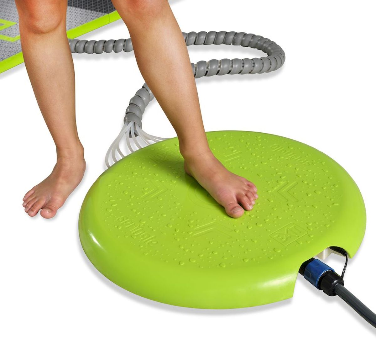 EXIT Sprinqle water speeltegels - 150 x 150 cm bedieningspaneel