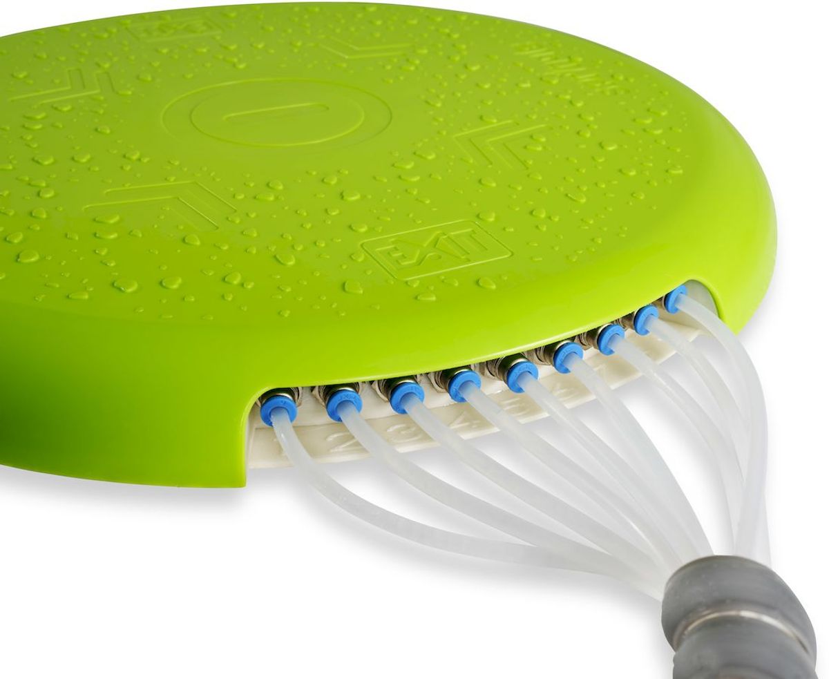 EXIT Sprinqle water speeltegels - 250 x 250 cm bedieningspaneel