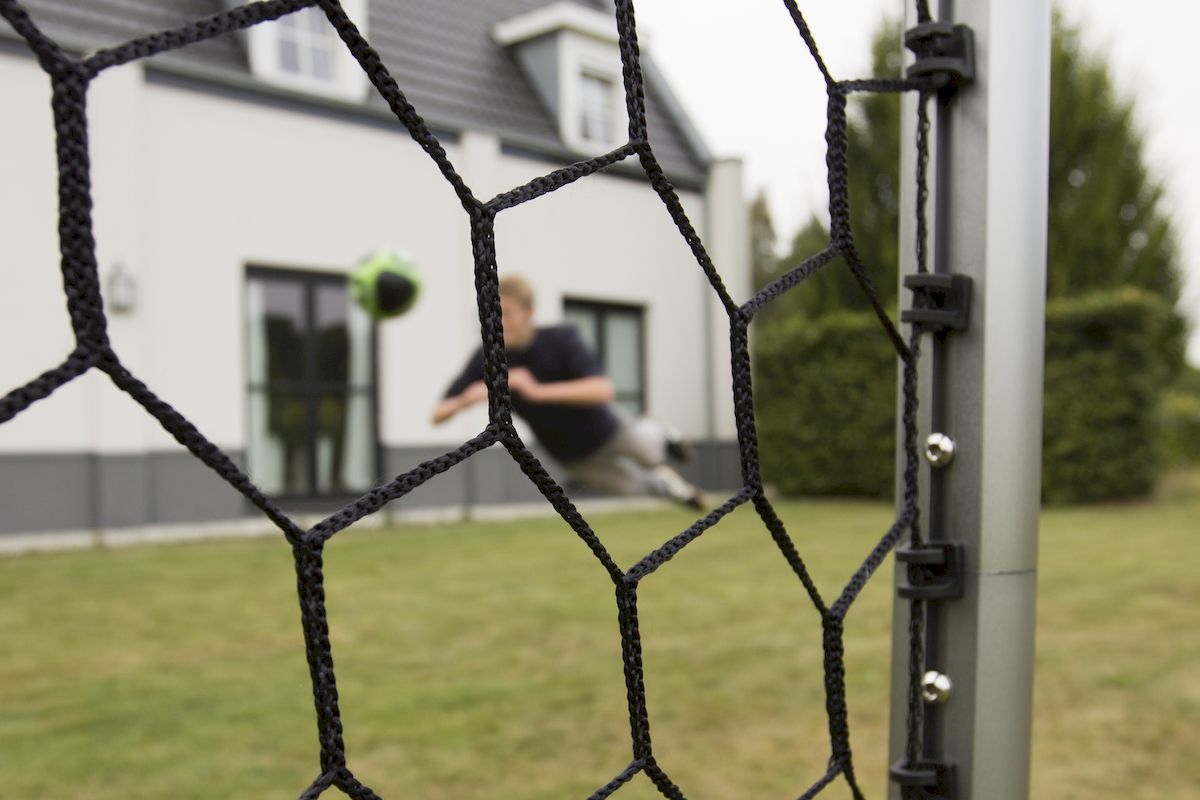 EXIT Scala voetbaldoel grondanker set - natuurgras