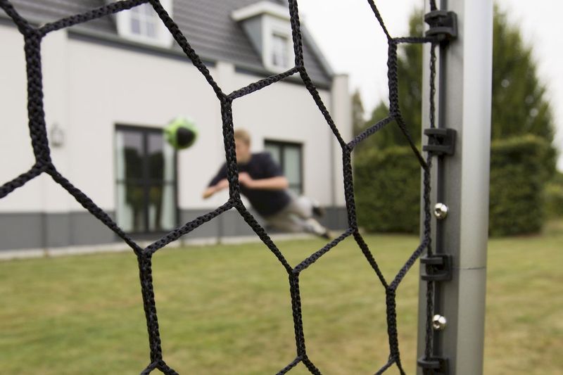 EXIT Scala voetbaldoel grondanker set - natuurgras