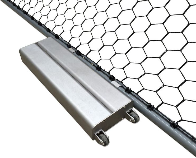 EXIT Scala Contragewicht 25 kg - (kunst)gras achterkant voetbaldoel