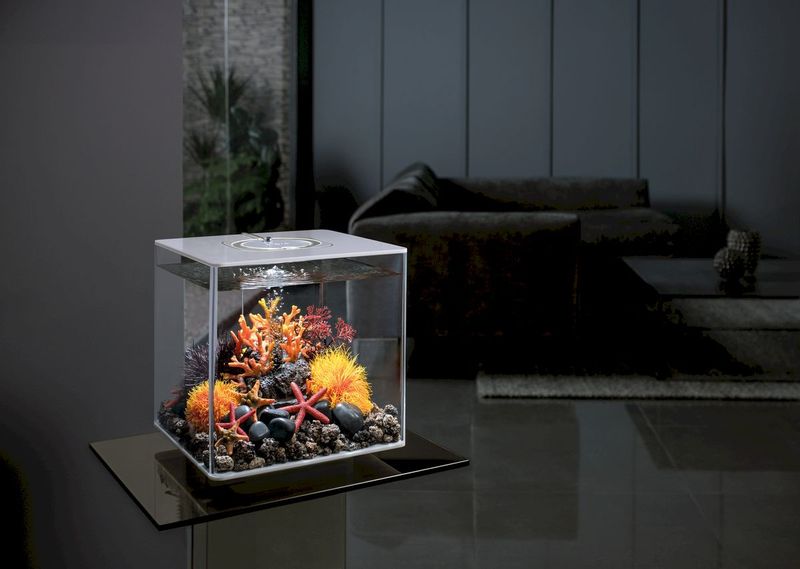 biOrb Cube 30 MCR - wit woonkamer