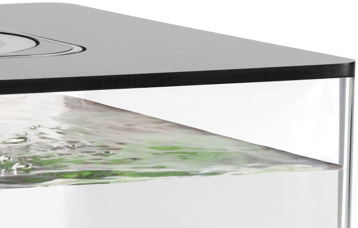 biOrb Cube 30 MCR - zwart bovenhoek