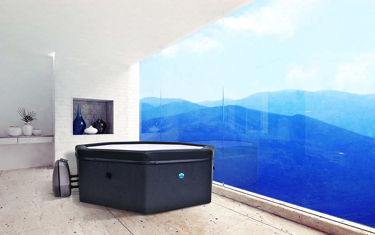 NetSpa Octopus opbouw jacuzzi 6 persoons