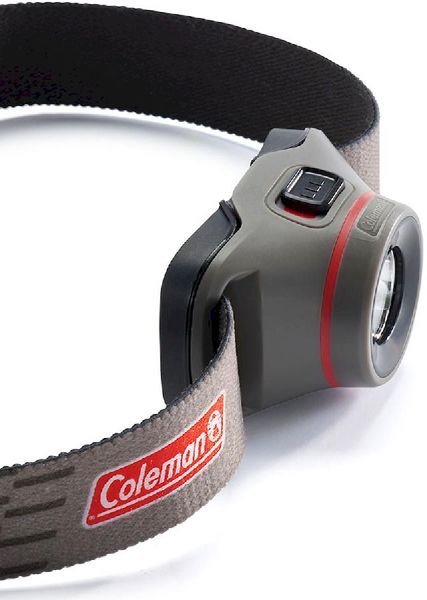 Coleman BatteryGuard 100L LED hoofdlamp close up