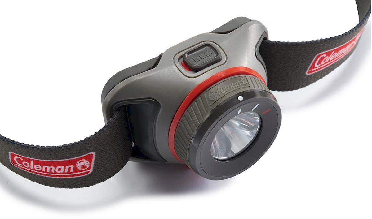 Coleman BatteryGuard 250L hoofdlamp close up