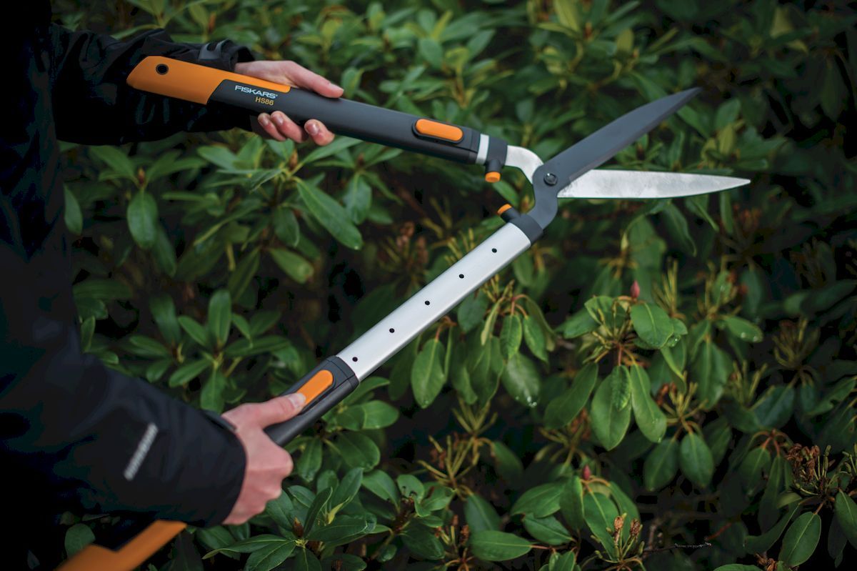 Fiskars SmartFit telescopische heggenschaar uitschuifbaar