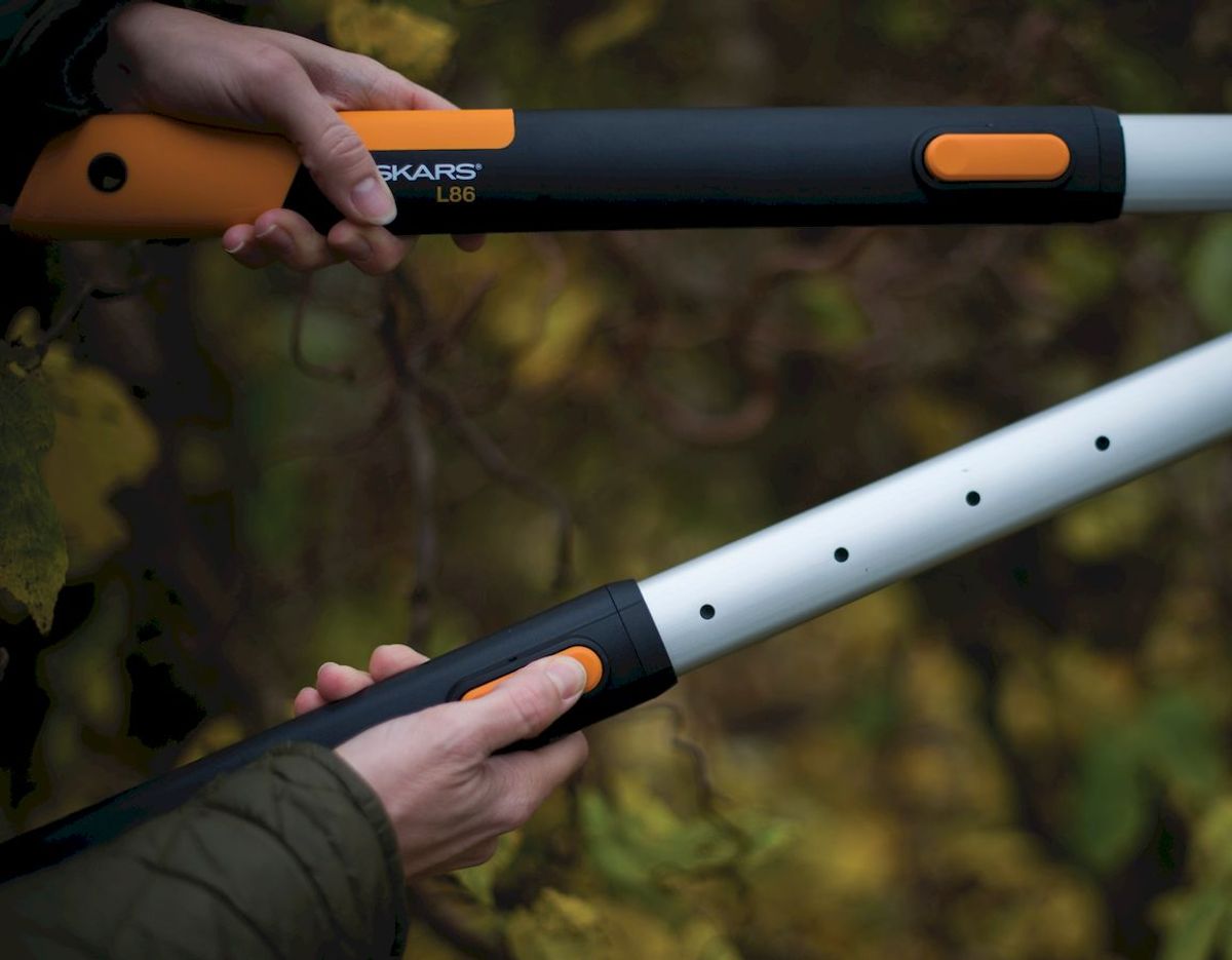 Fiskars SmartFit telescopische heggenschaar eenvoudig uitschuifbaar