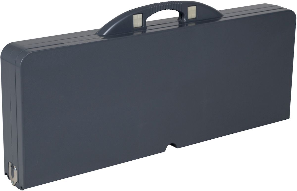 Bo-Camp 130 x 85 inklapbare picknicktafel - Grijs
