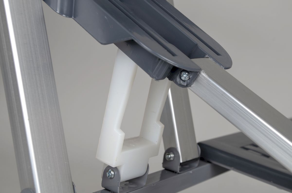 Bo-Camp 130 x 85 inklapbare picknicktafel - Grijs