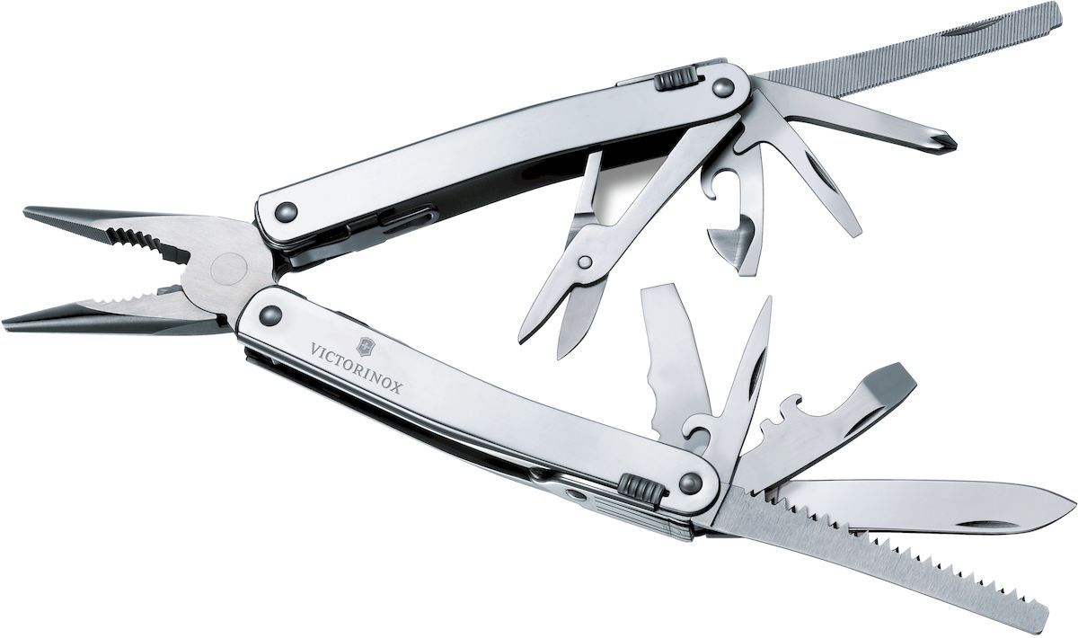 Victorinox SwissTool Spirit X multitool uitgeklapt