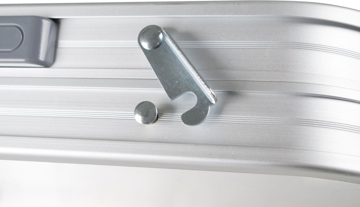 Bo-Camp 90 x 60 Koffermodel campingtafel - Grijs