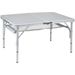 Bo-Camp 90 x 60 Koffermodel campingtafel - Grijs