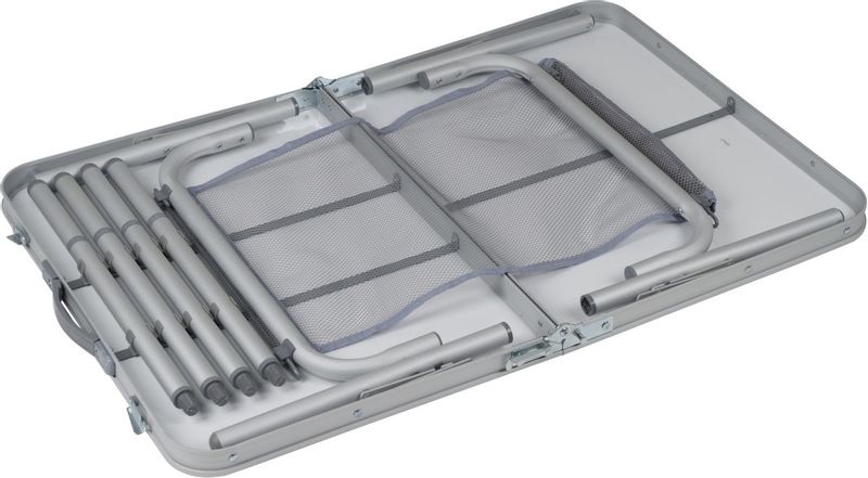 Bo-Camp 90 x 60 Koffermodel campingtafel - Grijs