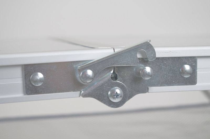 Bo-Camp 90 x 60 Koffermodel campingtafel - Grijs