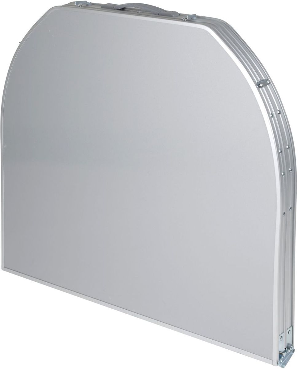 Bo-Camp Premium Ovaal 120 x 80 Koffermodel campingtafel - Grijs