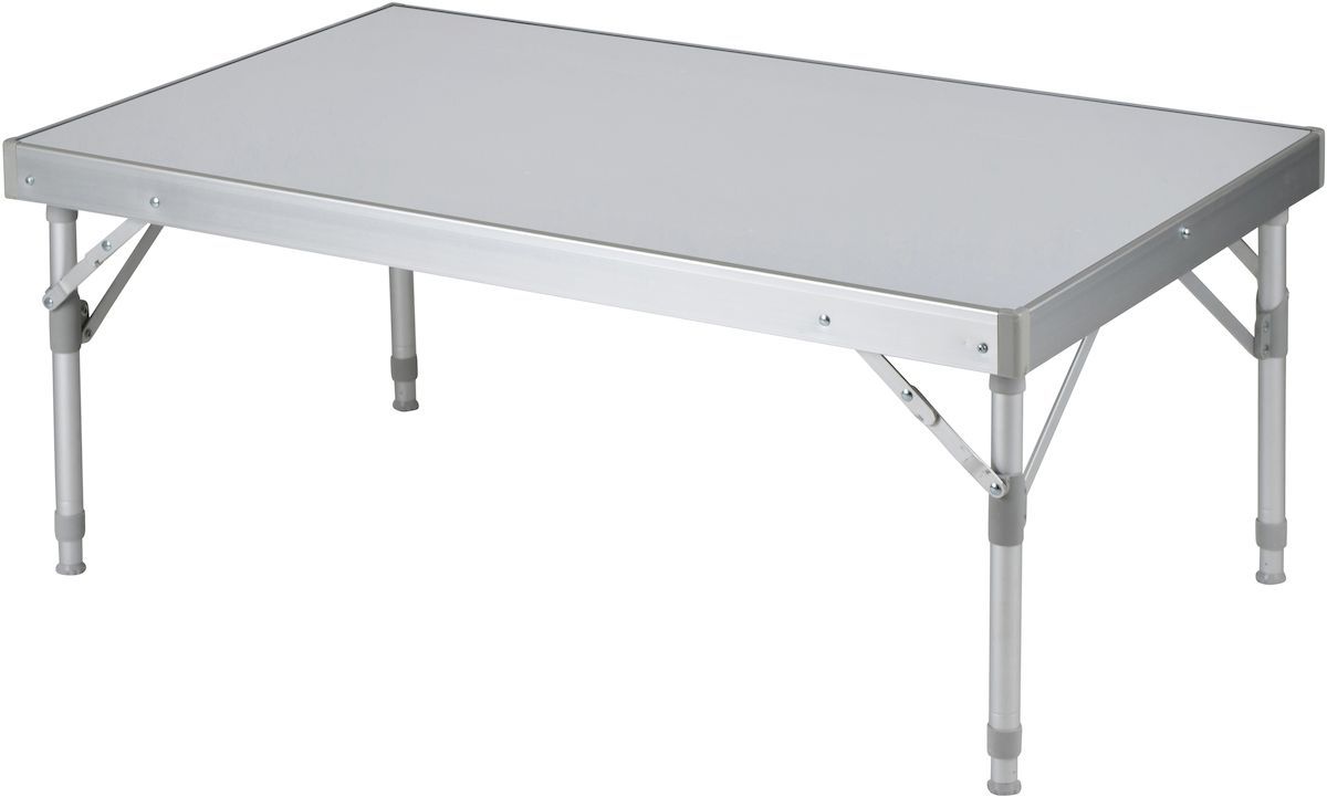 Bo-Camp Premium Solid 100 x 60 campingtafel - Grijs