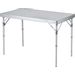 Bo-Camp Premium Solid 100 x 60 campingtafel - Grijs