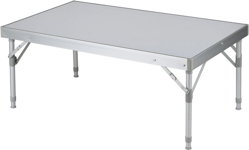 Bo-Camp Premium Solid 100 x 60 campingtafel - Grijs