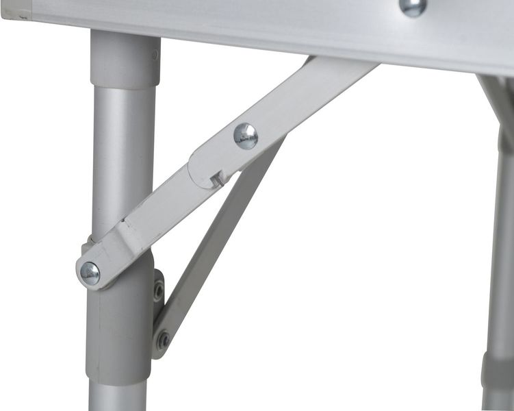 Bo-Camp Premium Solid 100 x 60 campingtafel - Grijs