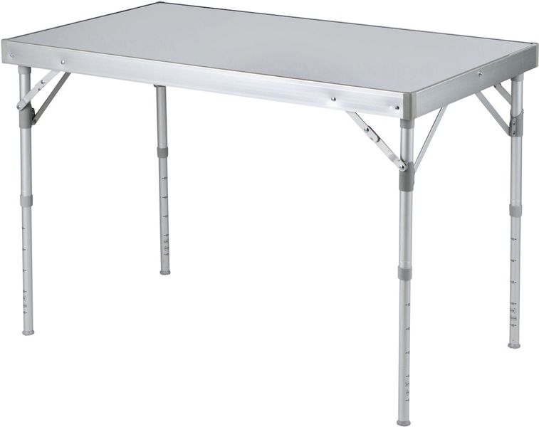 Bo-Camp Premium Solid 100 x 60 campingtafel - Grijs
