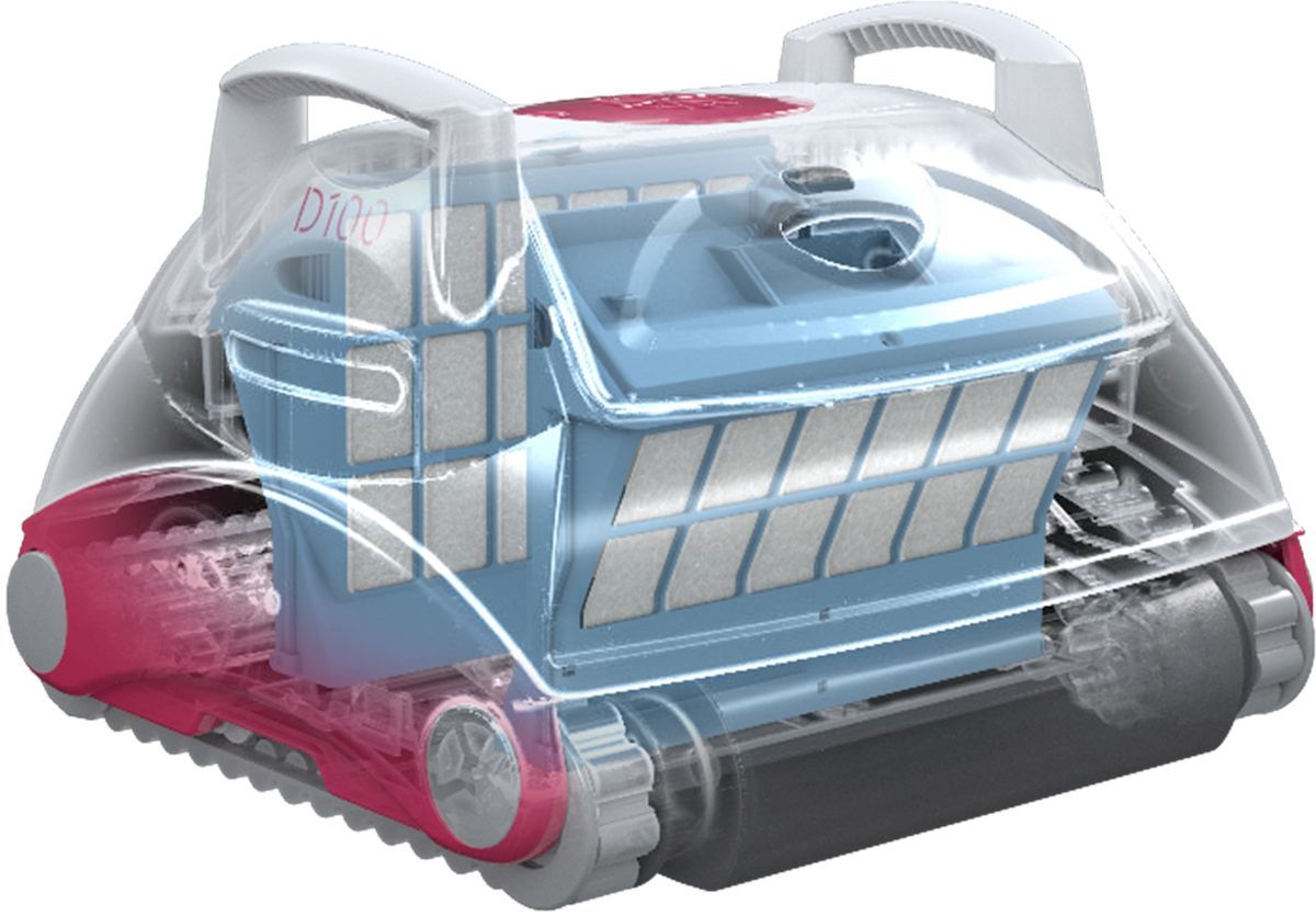  BWT D100 zwembadrobot technische functies