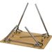 Bo-Camp Urban Outdoor Suffolk 80 x 60 campingtafel - bruin