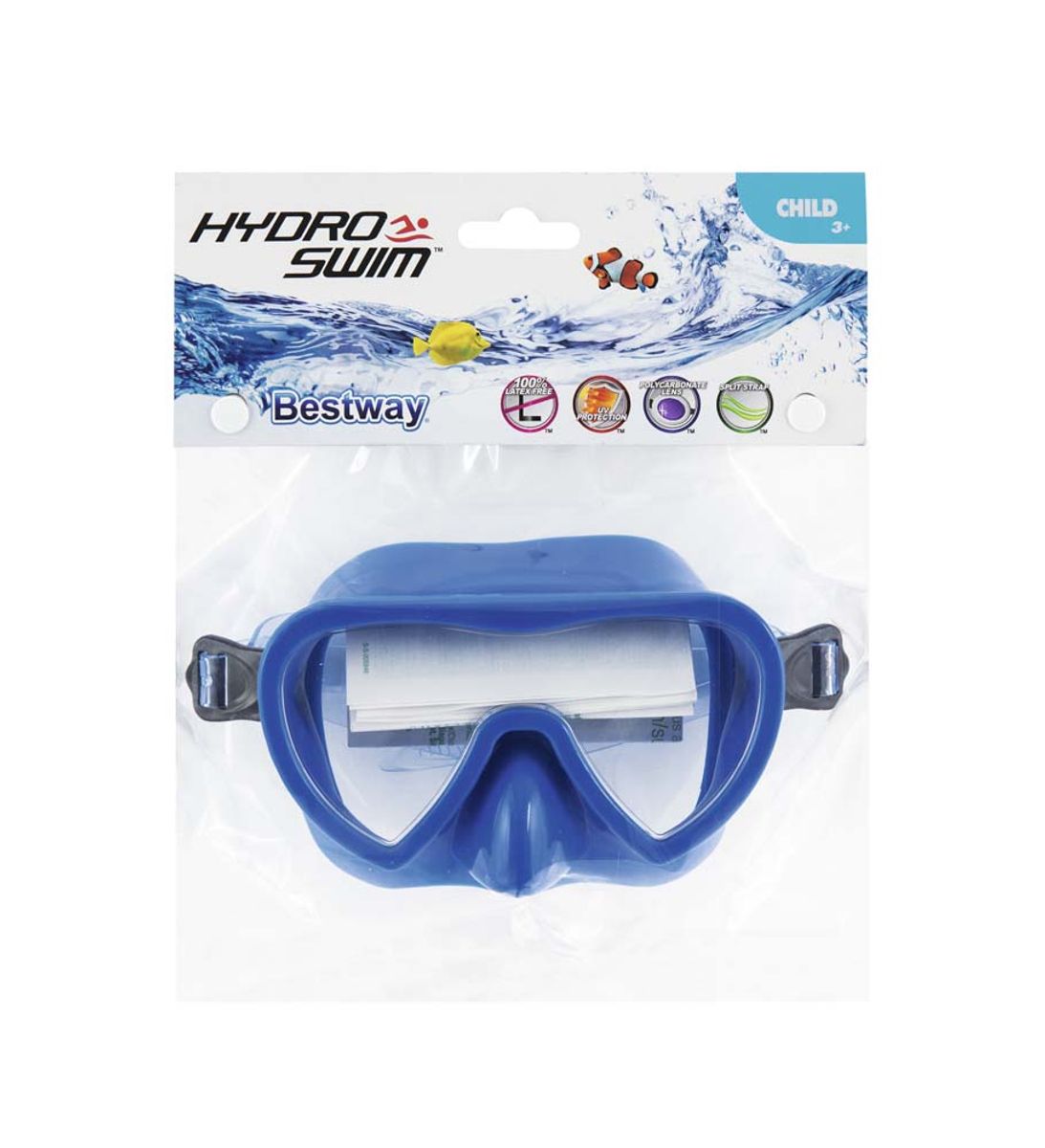 Bestway Guppy duikbril blauw