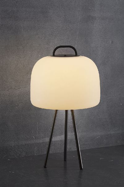 Nordlux Kettle Driepoot 34 cm zwart - met Kettle lamp