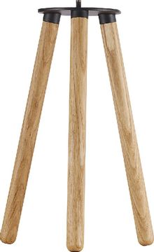 Nordlux Kettle Driepoot 34 cm eikenhout