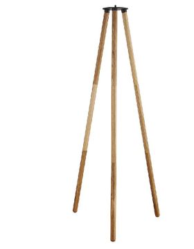 Nordlux Kettle Driepoot 103 cm eikenhout