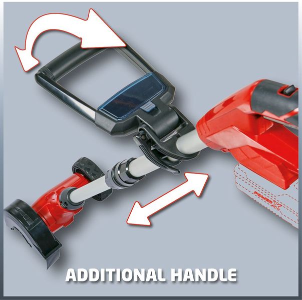 Einhell GE-CC 18 Li Solo accu voegenreiniger telescopische steel