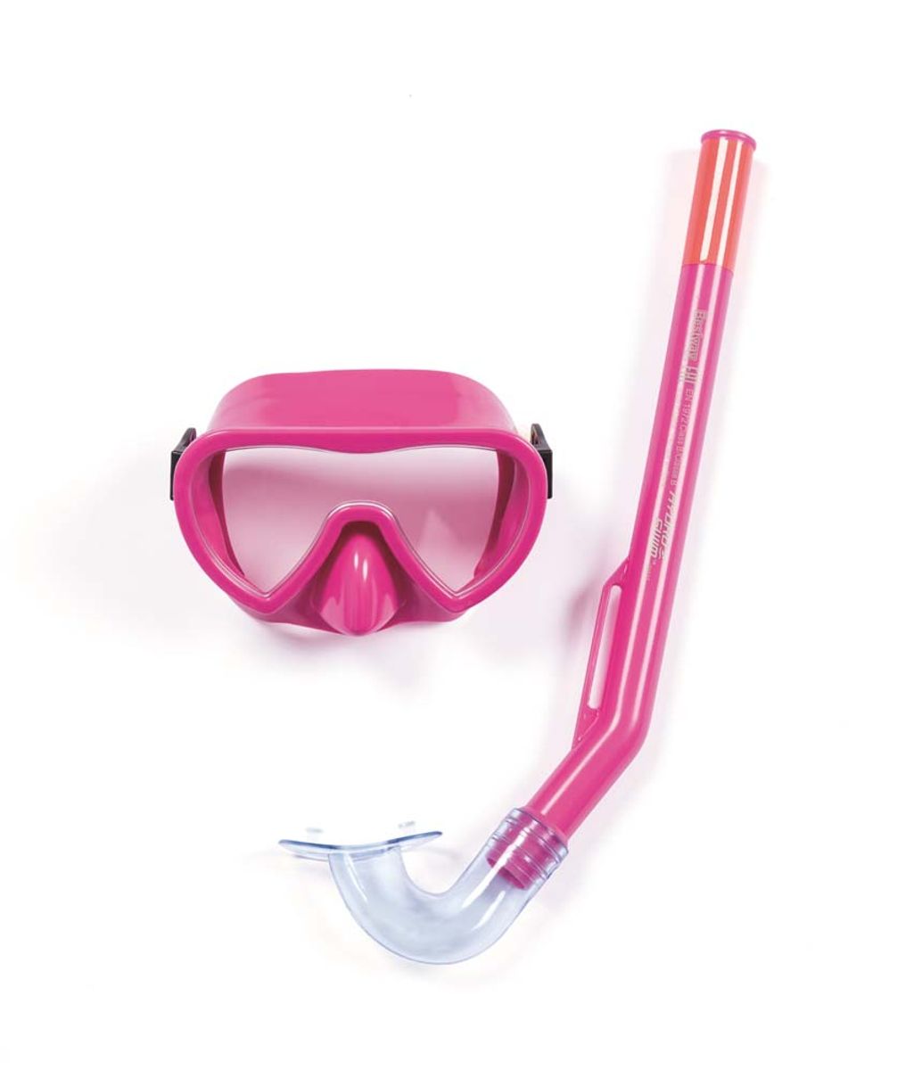Bestway Essential snorkelset roze