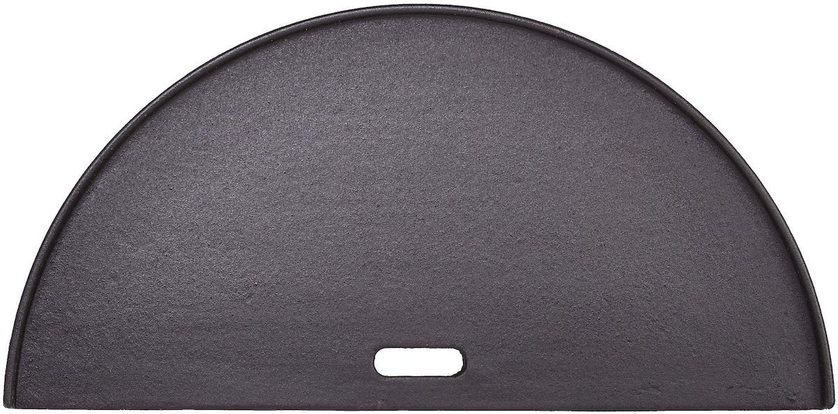 Kamado Joe Halfrond tweezijdig gietijzeren grillplaat voor Classic Joe