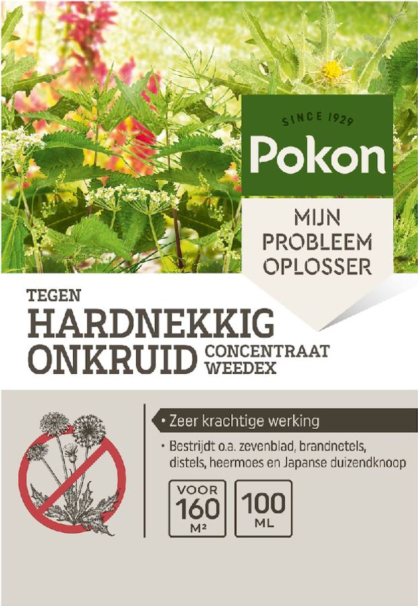 Pokon Concentraat tegen hardnekkig onkruid - 100 ml