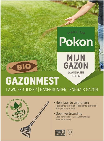 Pokon Bio Gazonmest - 30 m²
