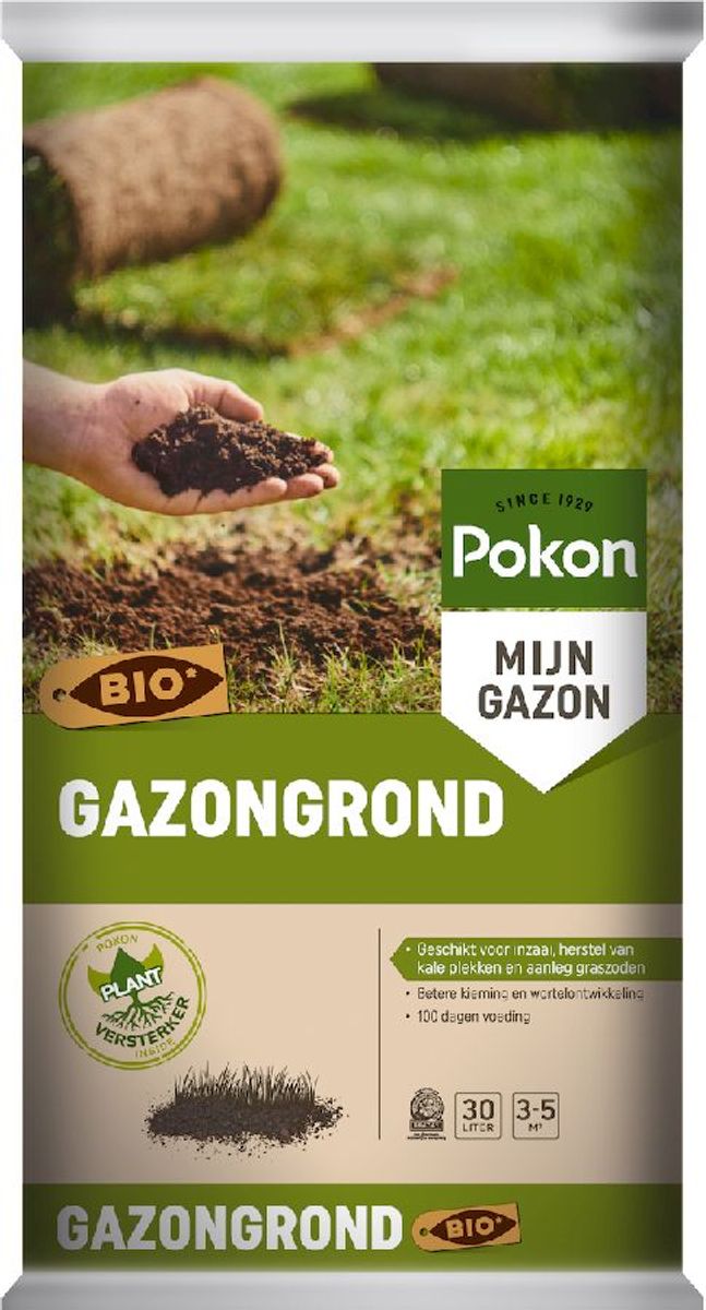 Pokon MPS Bio Gazongrond - 30 Liter