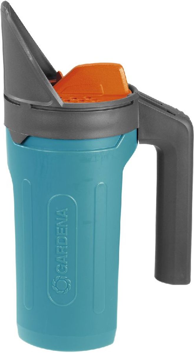 Gardena handstrooier S - zijkant