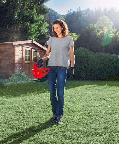 Einhell GE-US 18 accu handstrooier - gazon bestrooien