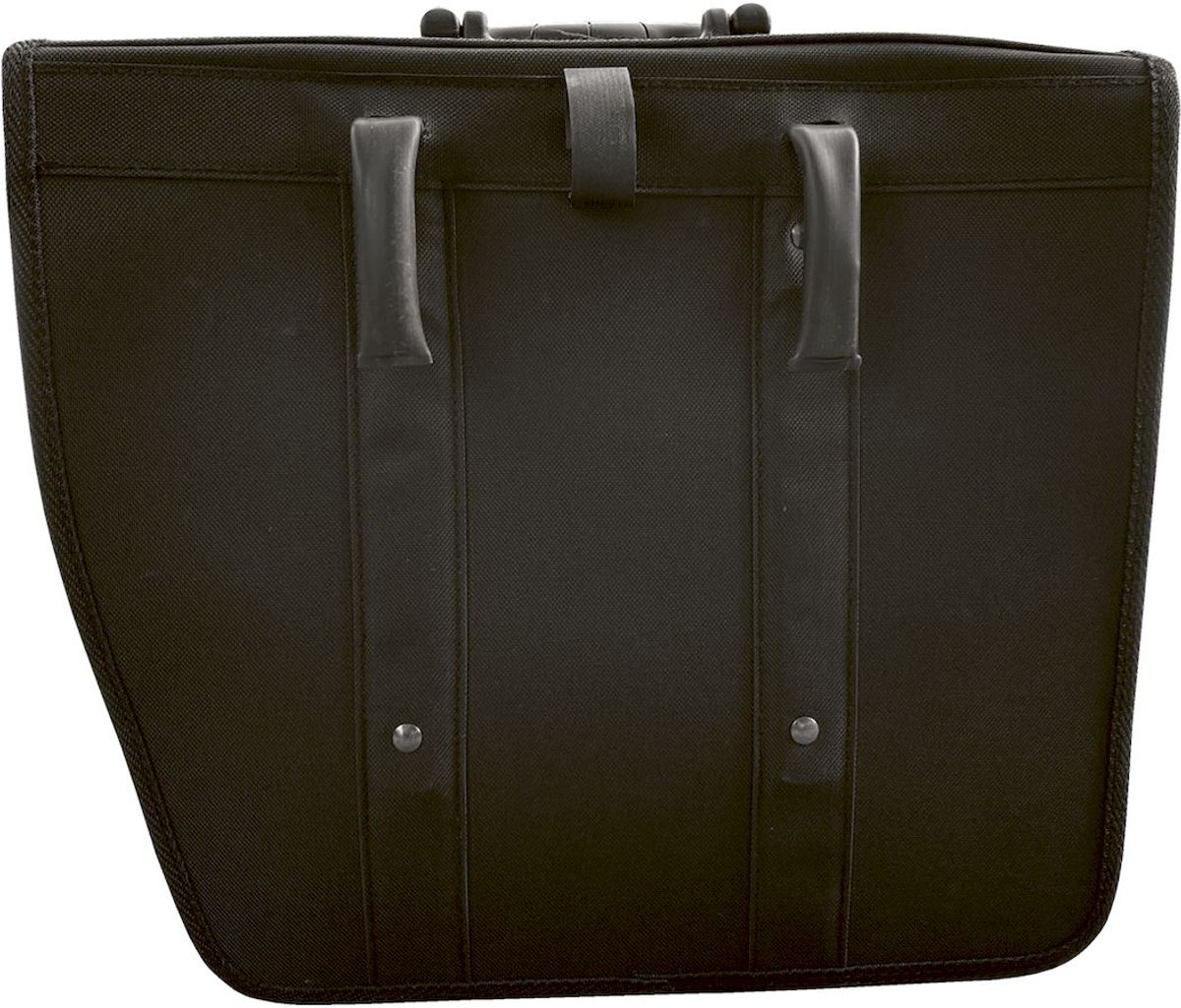 Greenlands Black-Line enkele fietstas - 20 liter - Zwart achterkant