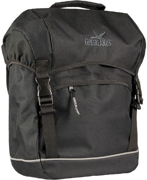 Greenlands Travel enkele fietstas - 20 liter - Zwart