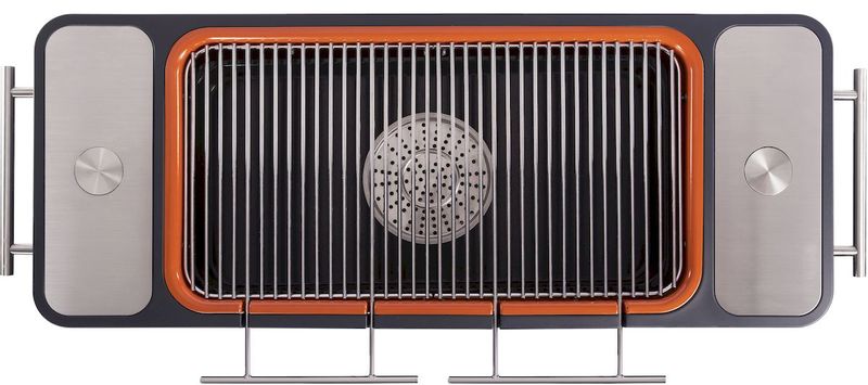 Everdure Hub houtskool barbecue - zwart - bovenaanzicht