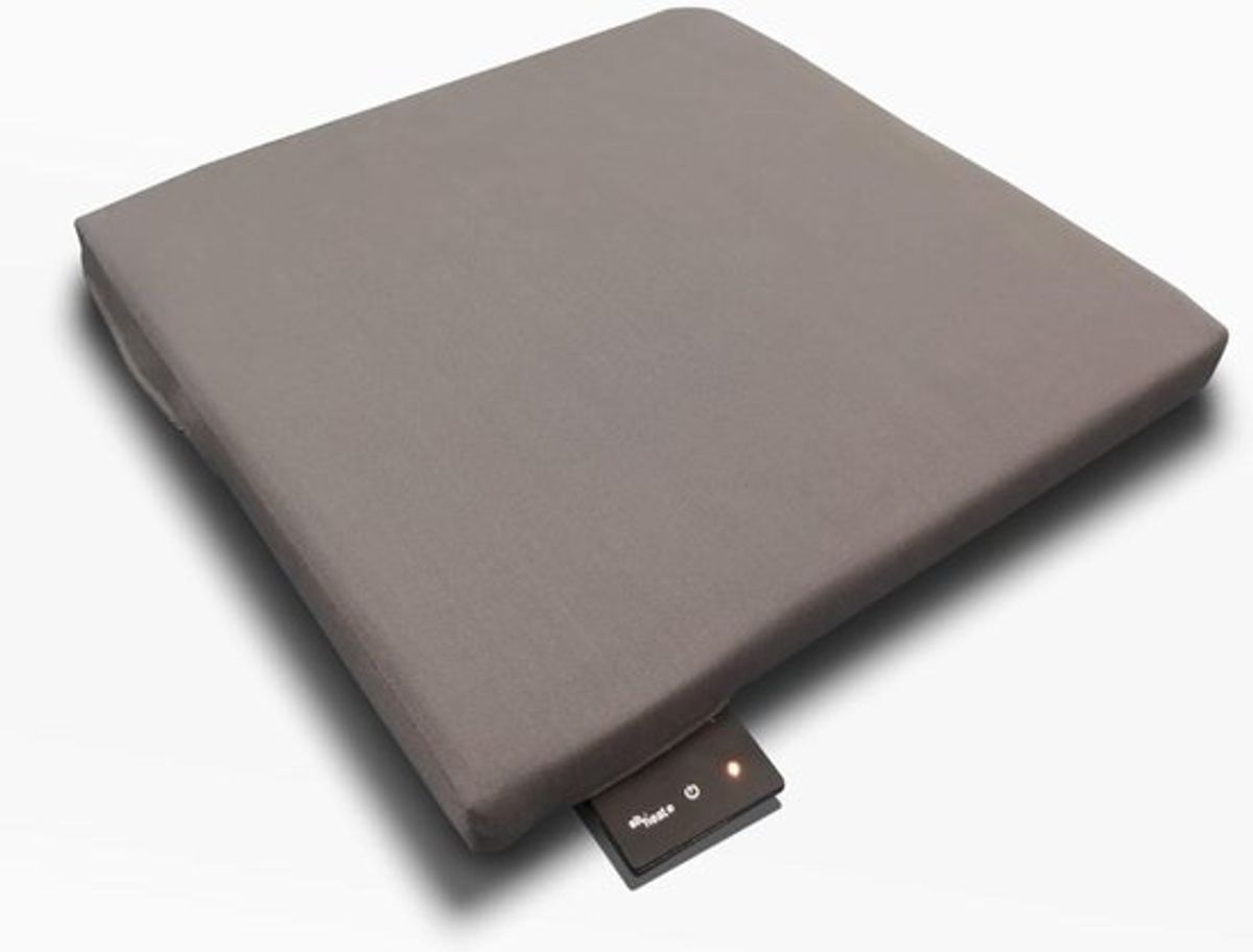 Sit & Heat Warmtekussen Vierkant antraciet