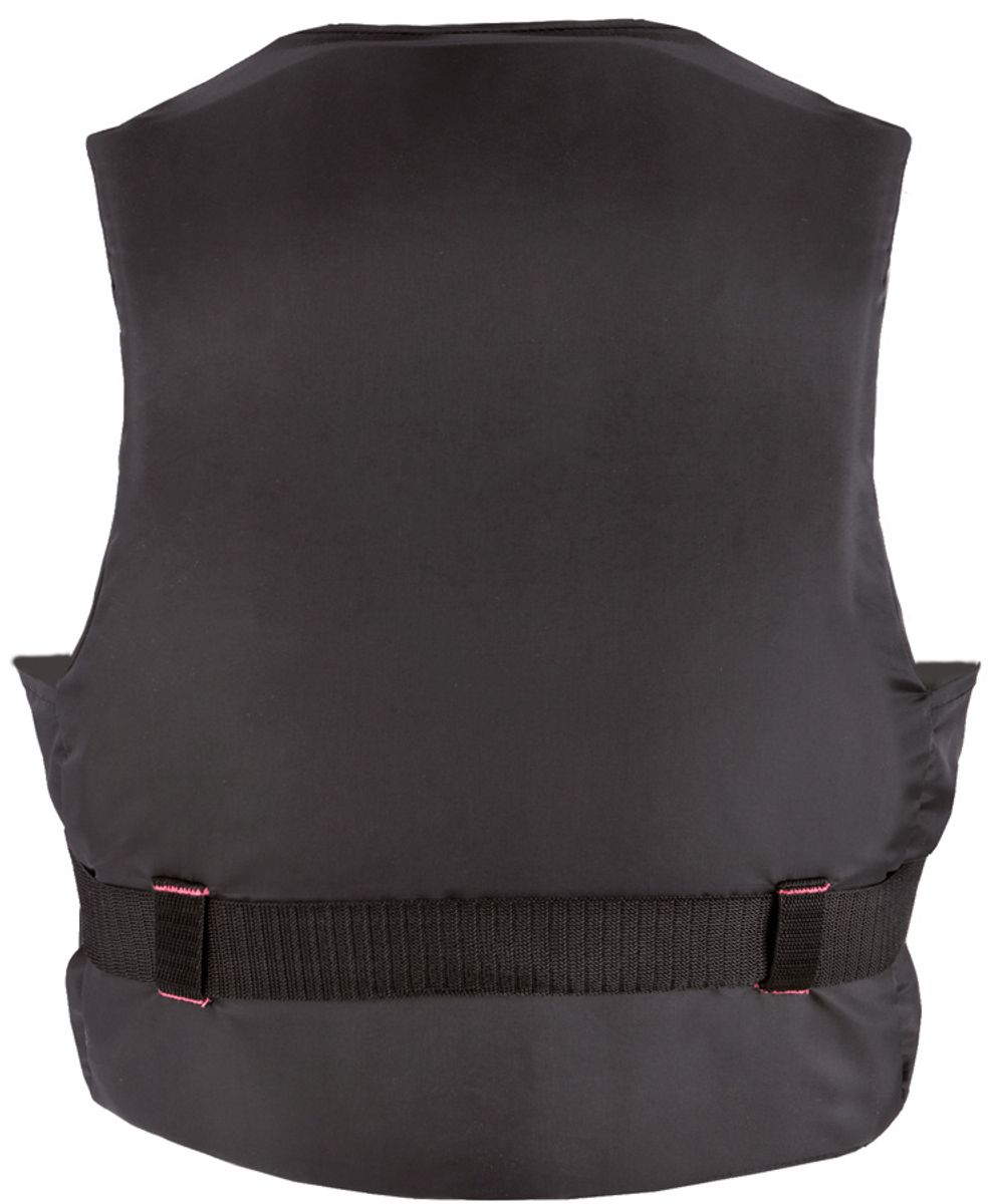 Besto Dinghy Zipper 50N zwemvest - Zwart/Roze