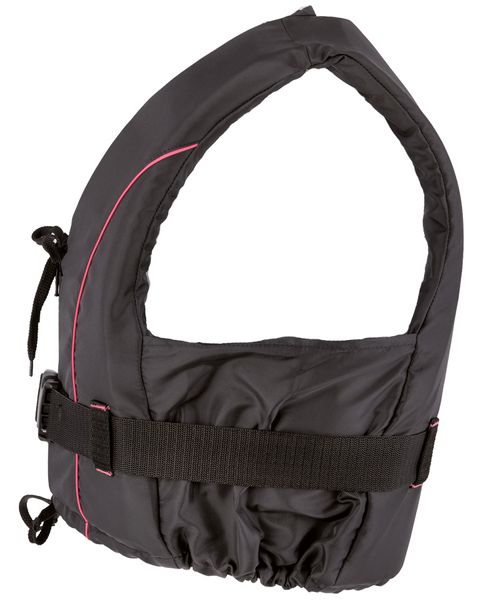 Besto Dinghy Zipper 50N zwemvest - Zwart/Roze