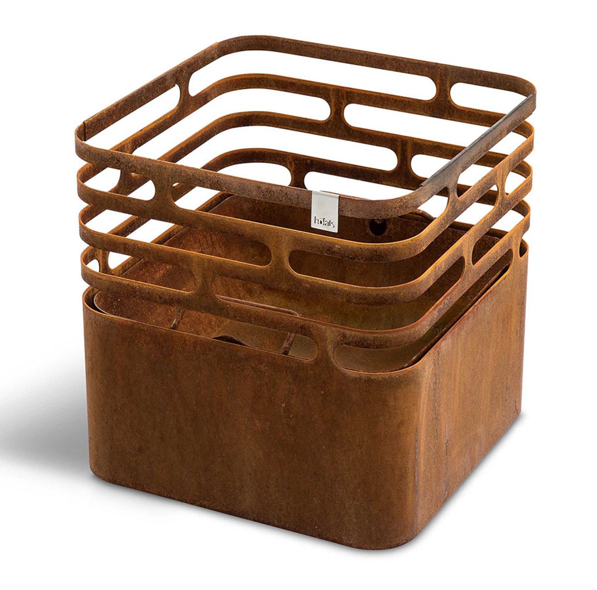 Höfats Cube vuurkorf - bruin